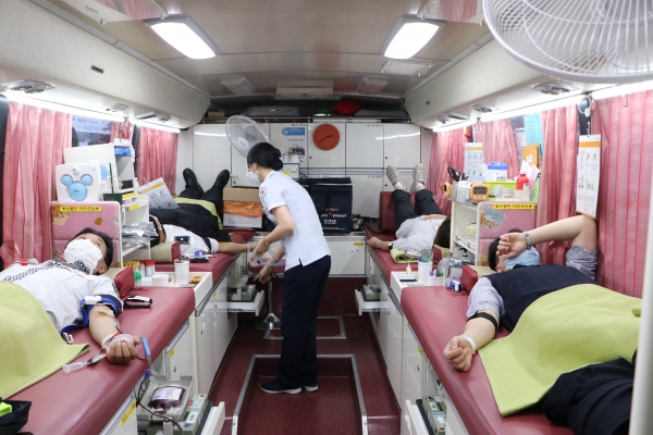 수원남부경찰서, 사랑의 헌혈 릴레이 참여