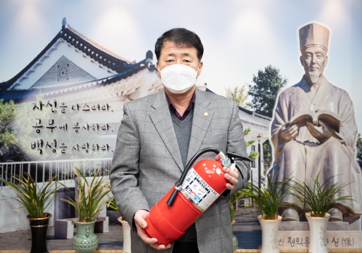 남양주시의회 이철영 의장, ‘119 릴레이 챌린지’ 참여.