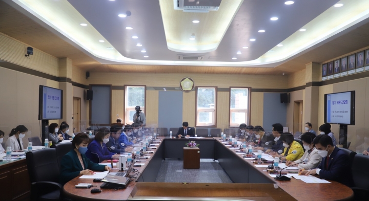평택시의회, 10월 정기 의원간담회 개최.