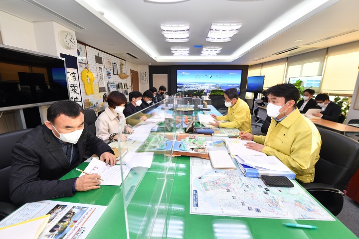 하남시 2022년 주요업무계획 보고회 3일차, ‘복지ㆍ안전 집중 점검’  [사진=하남시청]