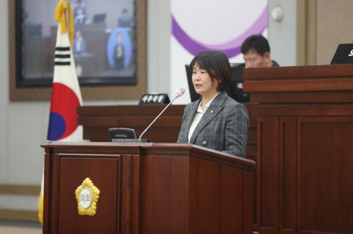 장정희 수원특례시의회 의원, “권선구 지역발전을 위한 주민편의시설 설립 촉구”