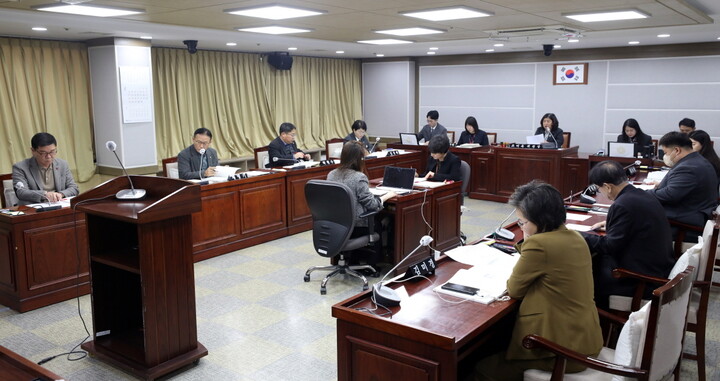 수원특례시의회 도시환경위원회, 2024년 주요업무계획 보고 청취.